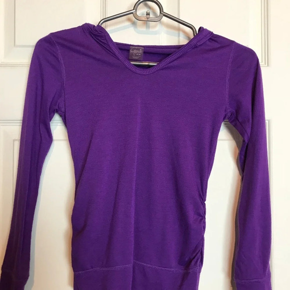 Gracie by Soybu Abby Girls Purple Hoodie Size 8 Performance - Picture 2 of 5